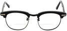 ClubMaster Black with Black Shuron Ronsir 50 (Men&#39;s Average Fit) Bifocal View #2