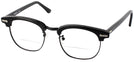 ClubMaster Black with Black Shuron Ronsir 50 (Men&#39;s Average Fit) Bifocal View #1