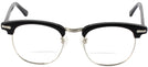 ClubMaster Black with Silver Shuron Ronsir 50 (Men&#39;s Average Fit) Bifocal View #2