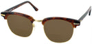 ClubMaster Tortoise Shuron Ronsir 50 (Men&#39;s Average Fit) Bifocal Reading Sunglasses View #1