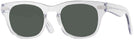 Square Crystal Shuron Sidewinder 48 Progressive No Line Reading Sunglasses View #1