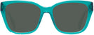 Square Crystal Green Swarovski 2008 Progressive No-Line Reading Sunglasses View #2