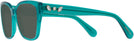 Square Crystal Green Swarovski 2008 Progressive No-Line Reading Sunglasses View #3