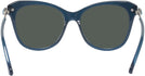 Butterfly Blue Transparent Swarovski 2012 Progressive No-Line Reading Sunglasses View #4