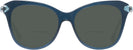 Butterfly Blue Transparent Swarovski 2012 Bifocal Reading Sunglasses View #2