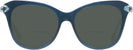 Butterfly Blue Transparent Swarovski 2012 Bifocal Reading Sunglasses View #2