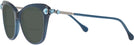 Butterfly Blue Transparent Swarovski 2012 Bifocal Reading Sunglasses View #3