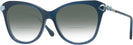 Butterfly Blue Transparent Swarovski 2012 Bifocal Reading Sunglasses View #1