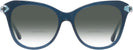 Butterfly Blue Transparent Swarovski 2012 w/ Gradient Bifocal Reading Sunglasses View #2