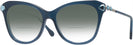 Butterfly Blue Transparent Swarovski 2012 w/ Gradient Bifocal Reading Sunglasses View #1