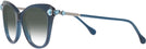 Butterfly Blue Transparent Swarovski 2012 w/ Gradient Progressive No-Line Reading Sunglasses View #3