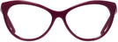 Cat Eye Shiny Bordeaux Swarovski 5192 Computer Style Progressive View #2