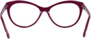 Cat Eye Shiny Bordeaux Swarovski 5192 Computer Style Progressive View #4