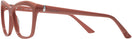 Cat Eye Shiny Pink Swarovski 5193 Single Vision Full Frame View #3
