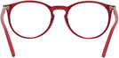 Round Red Swarovski 5217 Single Vision Full Frame View #4