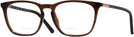 Square Brown Swarovski 5218 Bifocal View #1