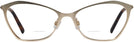 Cat Eye Gold/Havana Swarovski 5221 Bifocal View #2