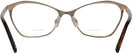 Cat Eye Gold/Havana Swarovski 5221 Bifocal View #4