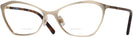 Cat Eye Gold/Havana Swarovski 5221 Bifocal View #1