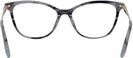 Cat Eye Grey Swarovski 5249H Single Vision Full Frame View #4