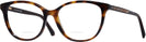 Oversized Dark Havana Swarovski 5264L Bifocal View #1