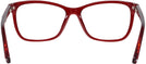 Square Shiny Red Swarovski 5265 Single Vision Full Frame View #4