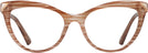Cat Eye Light Brown Swarovski 5268 Progressive No-Lines View #2