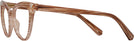 Cat Eye Light Brown Swarovski 5268 Progressive No-Lines View #3