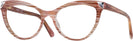 Cat Eye Pink Swarovski 5268 Computer Style Progressive View #1