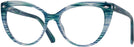 Cat Eye Turquoise Swarovski 5270 Computer Style Progressive View #1