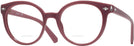 Round Shiny Pink Swarovski 5272 Bifocal View #1