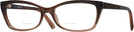 Cat Eye Light Brown Swarovski 5274 Bifocal View #1