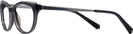 Cat Eye Grey Swarovski 5280 Single Vision Full Frame View #3