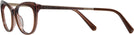 Cat Eye Dark Brown Swarovski 5280 Computer Style Progressive View #3