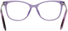 Square Shiny Violet Swarovski 5284 Single Vision Full Frame View #4