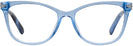 Square Shiny Light Blue Swarovski 5284 Single Vision Full Frame View #2