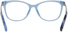 Square Shiny Light Blue Swarovski 5284 Progressive No-Lines View #4