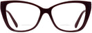Cat Eye Burgundy Swarovski 5290 Bifocal View #2