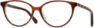 Oval Light Brown Swarovski 5302 Bifocal View #1