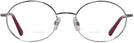 Oval Grey &amp; Brown Havana Swarovski 5335 Bifocal View #2