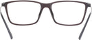 Square Red Starck SH3080 Single Vision Full Frame View #4