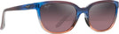 Cat Eye Sunset/Maui Rose Lens Maui Jim Honi 758 Bifocal Reading Sunglasses View #1
