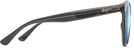 Cat Eye Transparent Grey/Blue Hawaii Lens Maui Jim Glory Glory 833 View #3