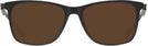 Square Brown Lamborghini 309S Progressive No Line Reading Sunglasses View #2