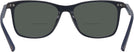 Square Navy Lamborghini 309S Bifocal Reading Sunglasses View #4