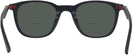 Square Black Lamborghini 310S Bifocal Reading Sunglasses View #4