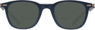 Square Navy Lamborghini 310S Bifocal Reading Sunglasses View #2