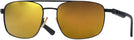 Aviator Black Lamborghini 317S Progressive No Line Reading Sunglasses - Polarized with Mirror View #1