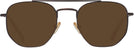 Aviator Brown Lamborghini 331S Progressive No Line Reading Sunglasses View #2