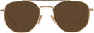 Aviator Gold Lamborghini 331S Bifocal Reading Sunglasses View #2